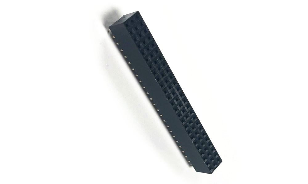 Row bus 2.54mm, three rows of 180 degrees (plastic height 8.5), Y-shaped